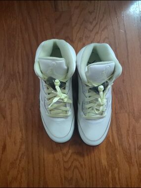 Women's Air Jordan 5 Retro in the "Luminous Green"